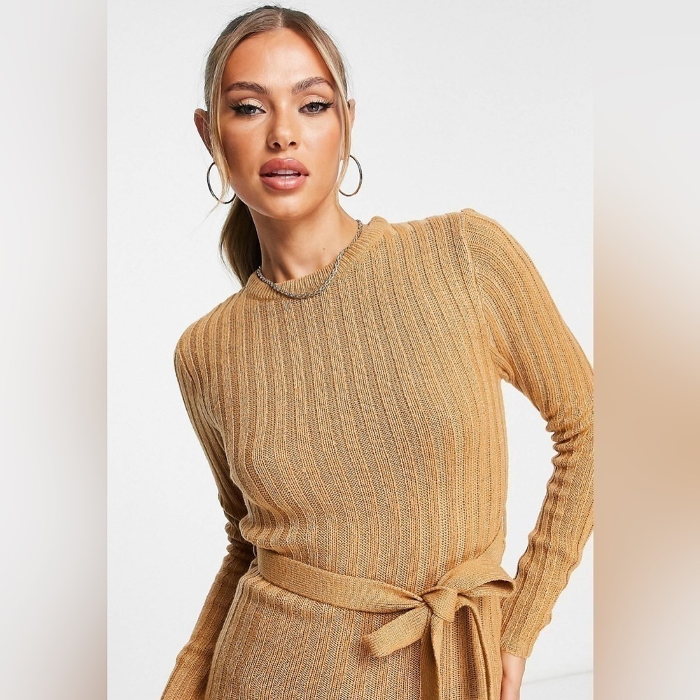 Brave Soul Eddie Knitted Sweater Dress New with Tag - Picture 5 of 13